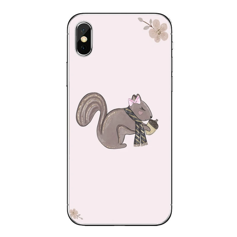 Мягкий чехол из ТПУ с изображением животных белки мультфильмов для Xiaomi Mi 11 Note 10 10T