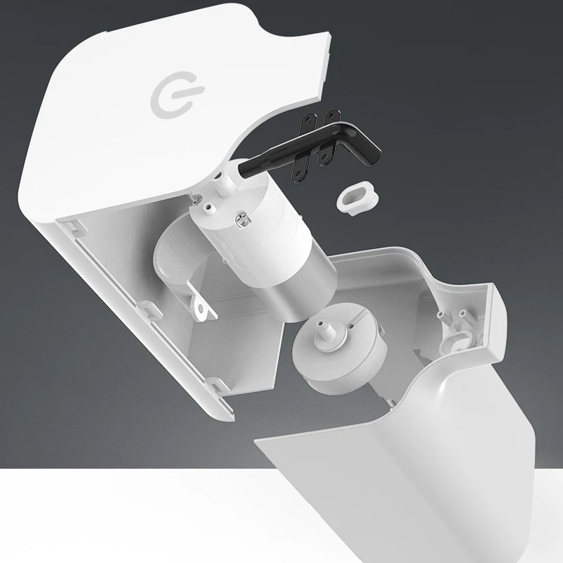 

Soap Dispenser, Touchless Foaming Soap Dispenser Hand Free Countertop Soap Dispensers Soap Pump for Bathroom Kitchen 20 x 9.7cm