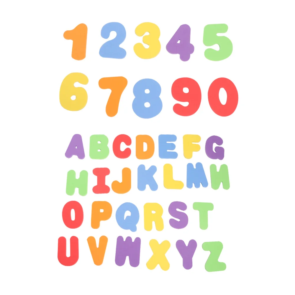 

36pcs Baby Educational Numbers Bathroom Alphabet Toys EVA Letters and Numbers Bath Toys