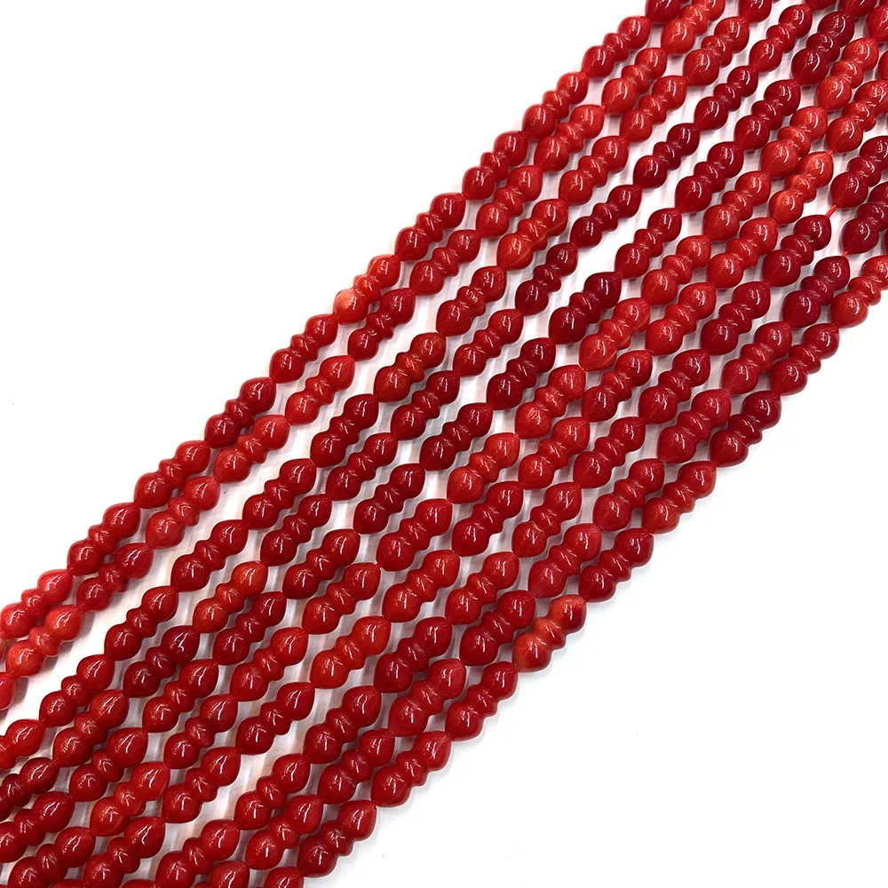 

Red Coral Beads Irregular Shape Fashion Exquisite Gifts DIY Beaded Necklaces Jewelry Crafts Bracelet Accessories Wholesale
