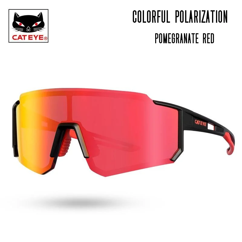 

CATEYE Cycling Glasses Men Sunglasses Polarized Sunglasses UV400 Protection Ultra-light Bicycle Driver Eyewear -40