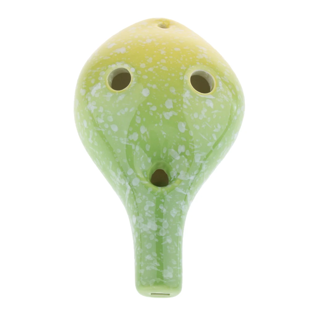 Керамический музыкальный инструмент Ocarina C Key 6 отверстий для любителей музыки |