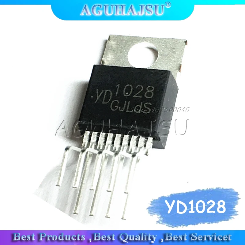 5pcs/lot YD1028 1028 new original TO220-9 1028TO-220 Two-channel audio power amplifier tube | Электронные компоненты и