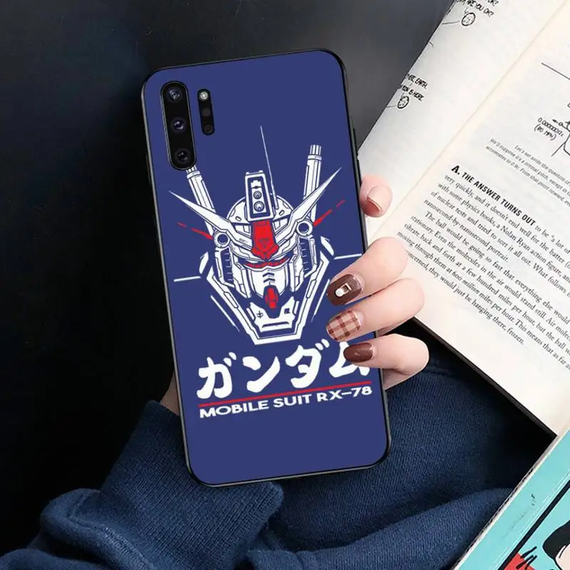 Rx-78-2 Gundam Bling Cute Phone Case For Samsung Note 7 8 9 10 pro Galaxy J7 J8 J6 Plus 2018 Prime | Мобильные телефоны и