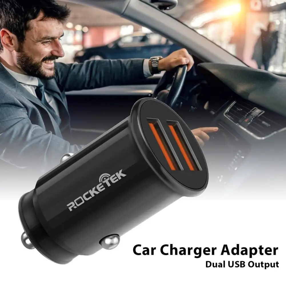 

Адаптер для автомобильного зарядного устройства, ультракомпактный USB-адаптер для автомобильного телефона, автомобильные электронные аксе...