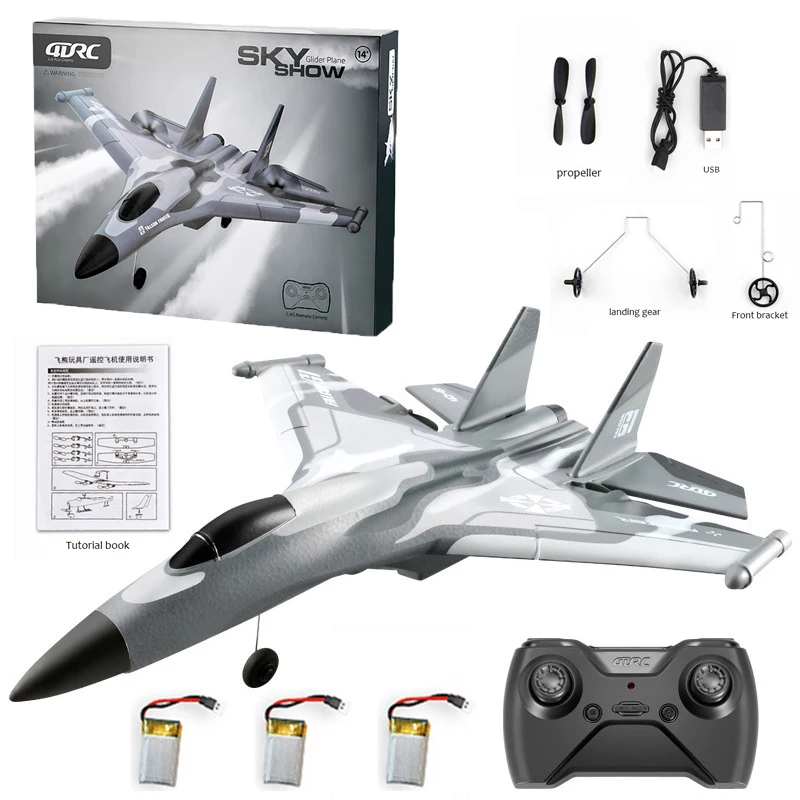 

New G1 RC Remote Control Airplane 2.4G Remote Control Fighter Hobby Plane Glider Airplane EPP Foam Model Toys RC Plane Kids Gift