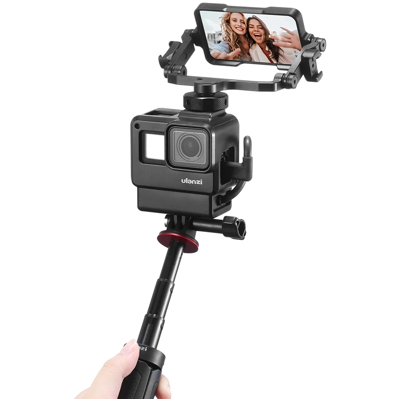 

Ulanzi PT-14 Camera Periscope Flip Mirror Screen Vlog Selfie Bracket Universal for DSLR Action Camera Smartphone Accessories