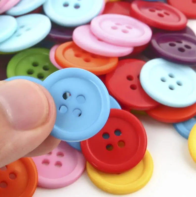 Круглые пуговицы карамельных цветов швейные инструменты декоративные для