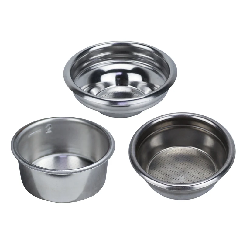 Полуавтоматический фильтр для кофе эспрессо чаша из нержавеющей стали порошка