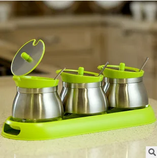 Приправа из нержавеющей стали кастрюля для приправ кухонная утварь соль перец