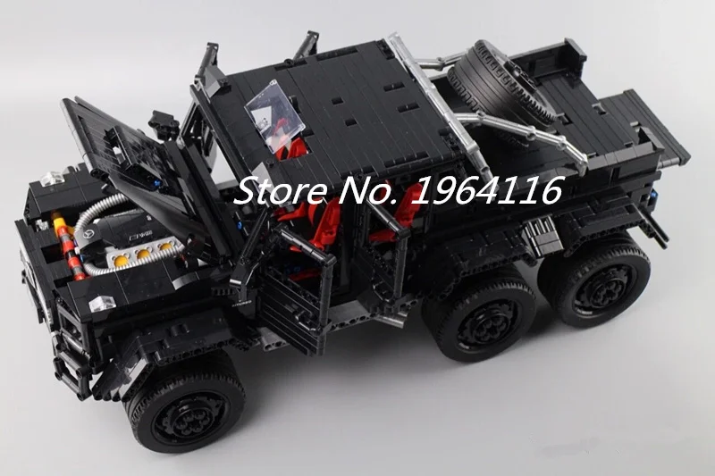 Конструктор J901 автомобиль из серии the G63 6x6 land cruiset Набор строительных блоков