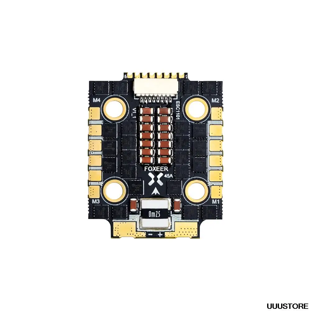 

Foxeer REAPER Mini 4 в 1 BL32 96K 45A ESC Бесщеточный Многофункциональный BLHeli32 3-8S Lipo BLHeliSuite32 для FPV Racing Drone Kit запчасти