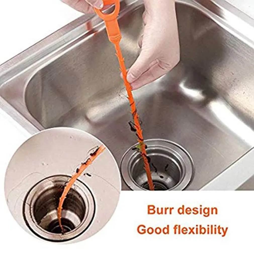 Инструмент для очистки Слива змеи инструмент удаления труб раковины и ванны | Дом