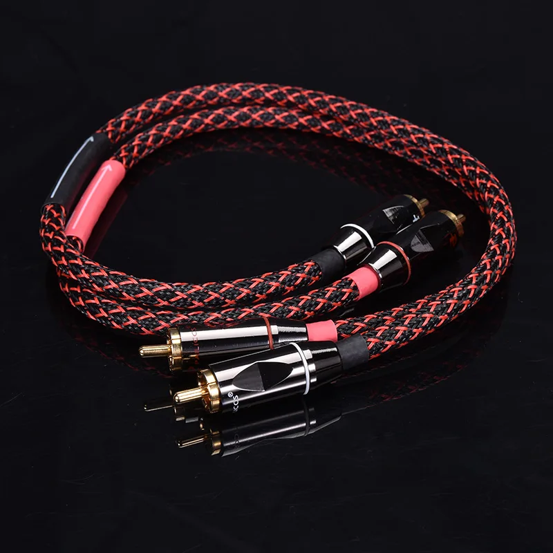 2 шт./пара CANARE Профессиональный аудиокабель RCA с Budweiser Male к HIFI для усилителя DAC TV/0 5 м