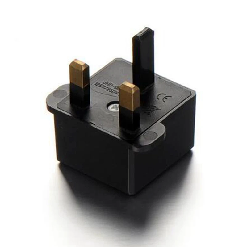 Европейская вилка для ЕС США 2 контакта в Великобританию 3 адаптер питания
