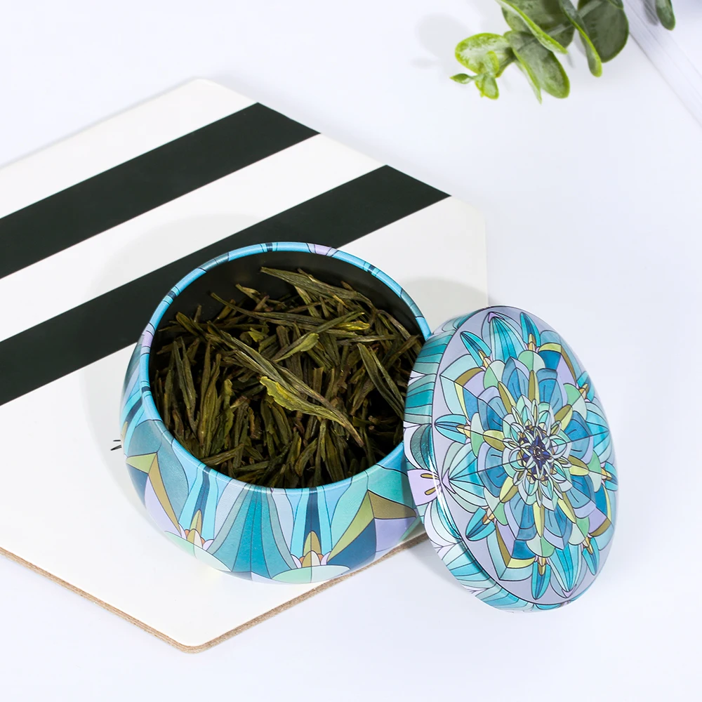 1 шт. Новое печенье конфеты железный ящик закупориваемая банка свеча барабан