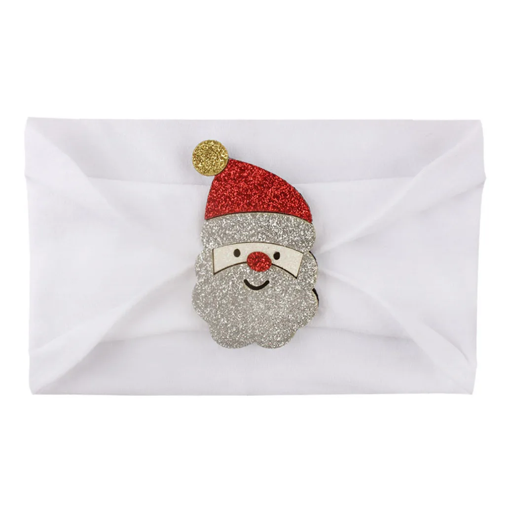 Рождественская повязка на голову аксессуары для головных уборов новорожденных