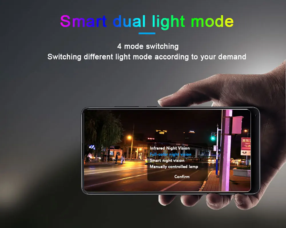 Наружная беспроводная Wi-Fi камера видеонаблюдения Neye3c 8MP4K HD водонепроницаемая AI
