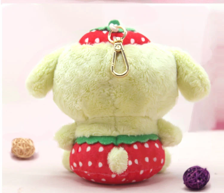 Японская веб-звезда ins sanrio Клубника HelloKitty Cinnamoroll плюшевые игрушки Мелодия плюшевый кулон пудинг PC Собака висячая пряжка