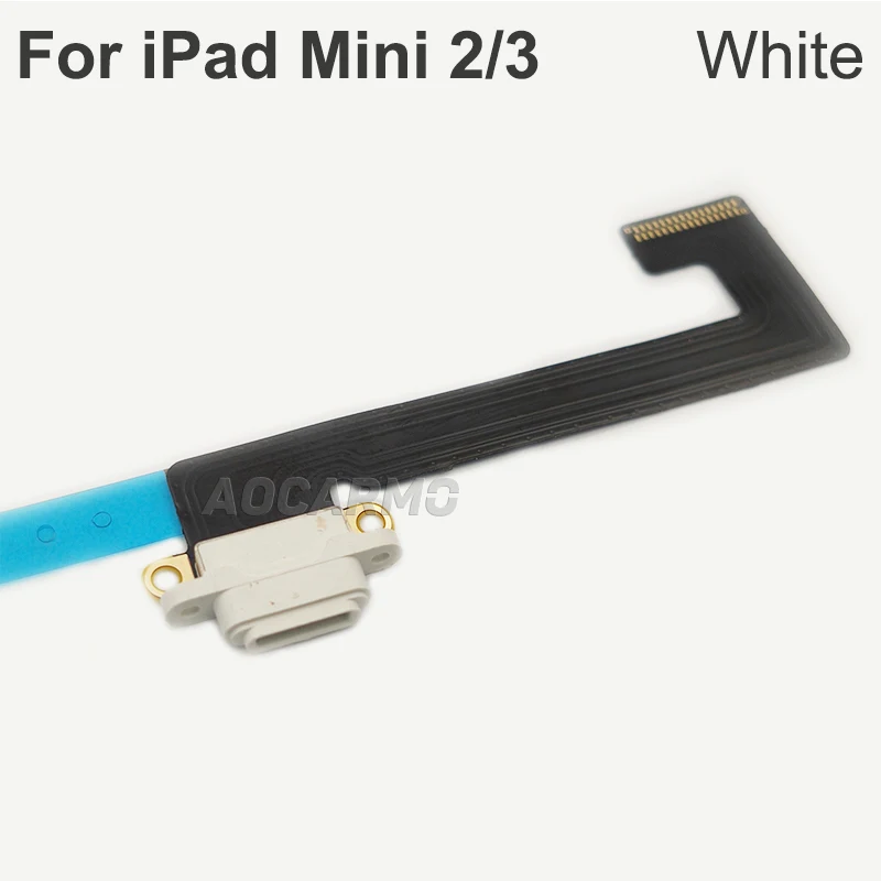 Aocarmo For iPad Mini 2 3 USB Charging Port Charger Dock Flex Cable | Mobile Phone Cables