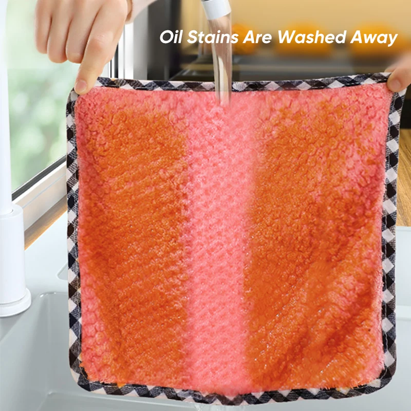 Joybos 20 шт. ткань для кухонной посуды мягкие кухонные полотенца из микрофибры супер