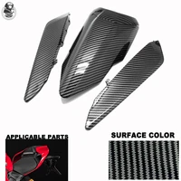 motorcycle parts carbon fiber color rear hump rear passenger seat fairing abs injection molding suitable for ducati 1299 959