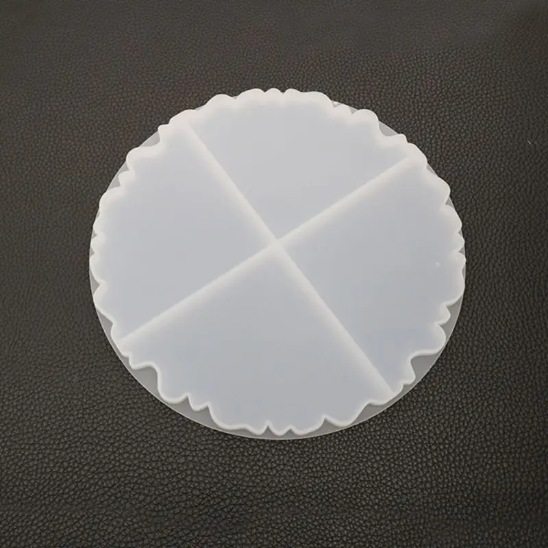 

3 Pcs/set DIY Irregular Coaster Crystal Epoxy Mould High Mirror UV Resin Molds