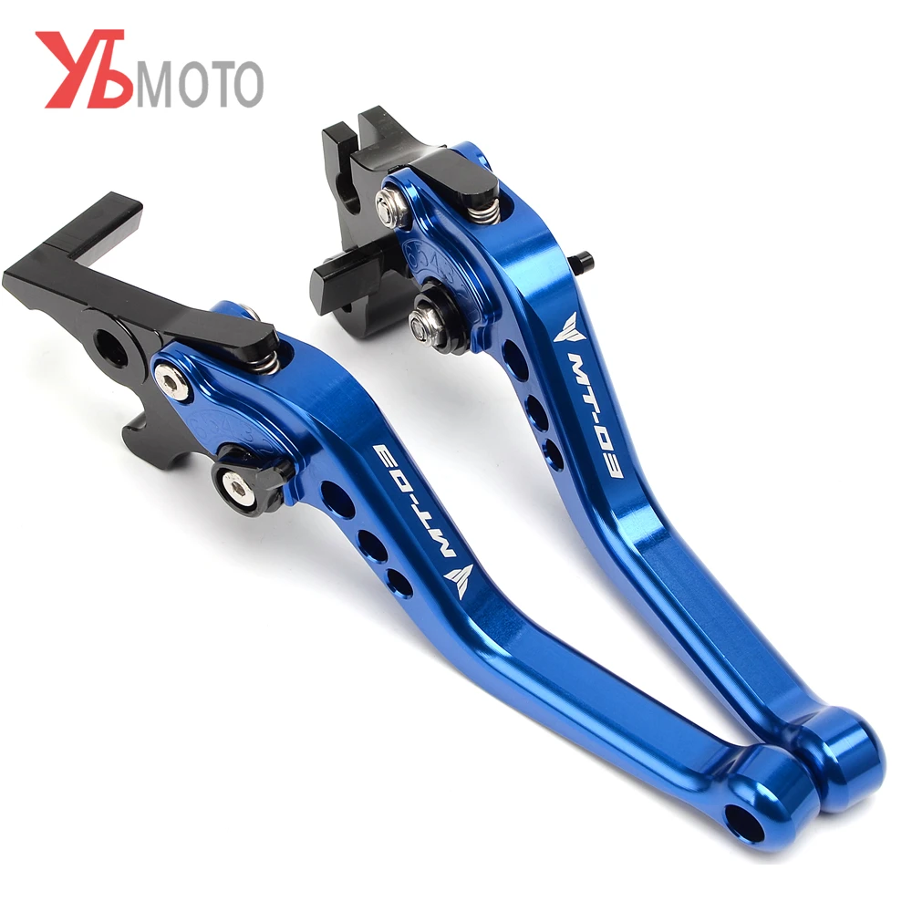 Motorcycle CNC Adjustable Short Brake Clutch Levers For YAMAHA R3 YZF-R3 MT03 MT-03 2015 2016 2017 2018 2019 2020