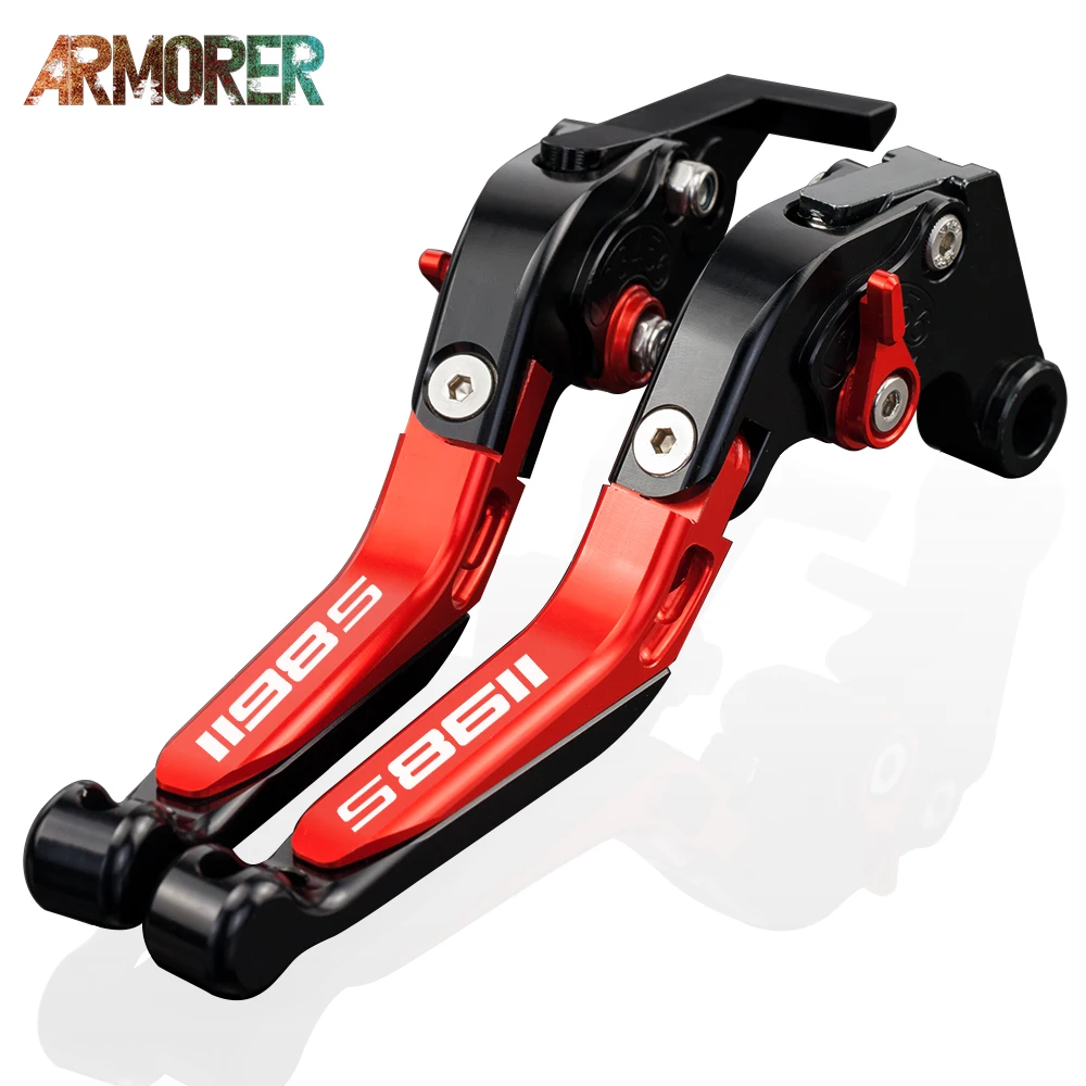 

For Ducati 1198S CNC High Quality Aluminum Motorcycle Extendable Adjustable Folding Brake Lever Extensible Clutch 2009 2010 2011