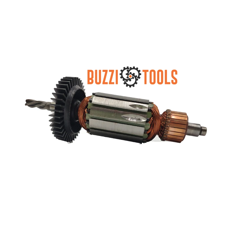 

AC220-240V Armature Rotor Anchor Replace for BLACK & DECKER Impact Drill Rotor Total Length 145MM 4teeth Power Tool Accessories