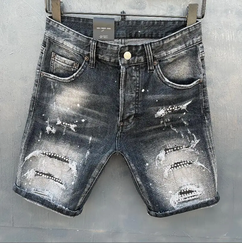 

2022 новый стиль Dsquared2 унисекс модные трендовые мотоциклетные джинсы бойфренд подарок 3102