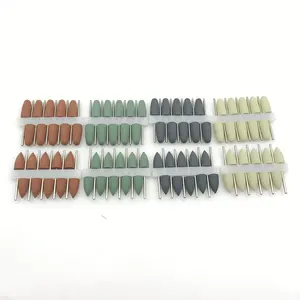 80 шт. стоматологические силиконовые полировальные инструменты на основе смолы, полировочные боры 2,35 мм, Стоматологические принадлежности