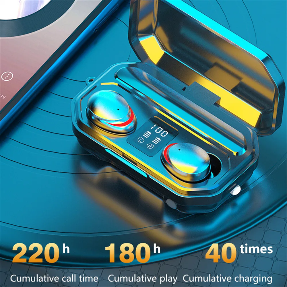 Kebidu TWS Hifi мини стерео M15 наушники-вкладыши bluetooth водонепроницаемые спортивные беспроводные наушники бас для huawei/xiaomi