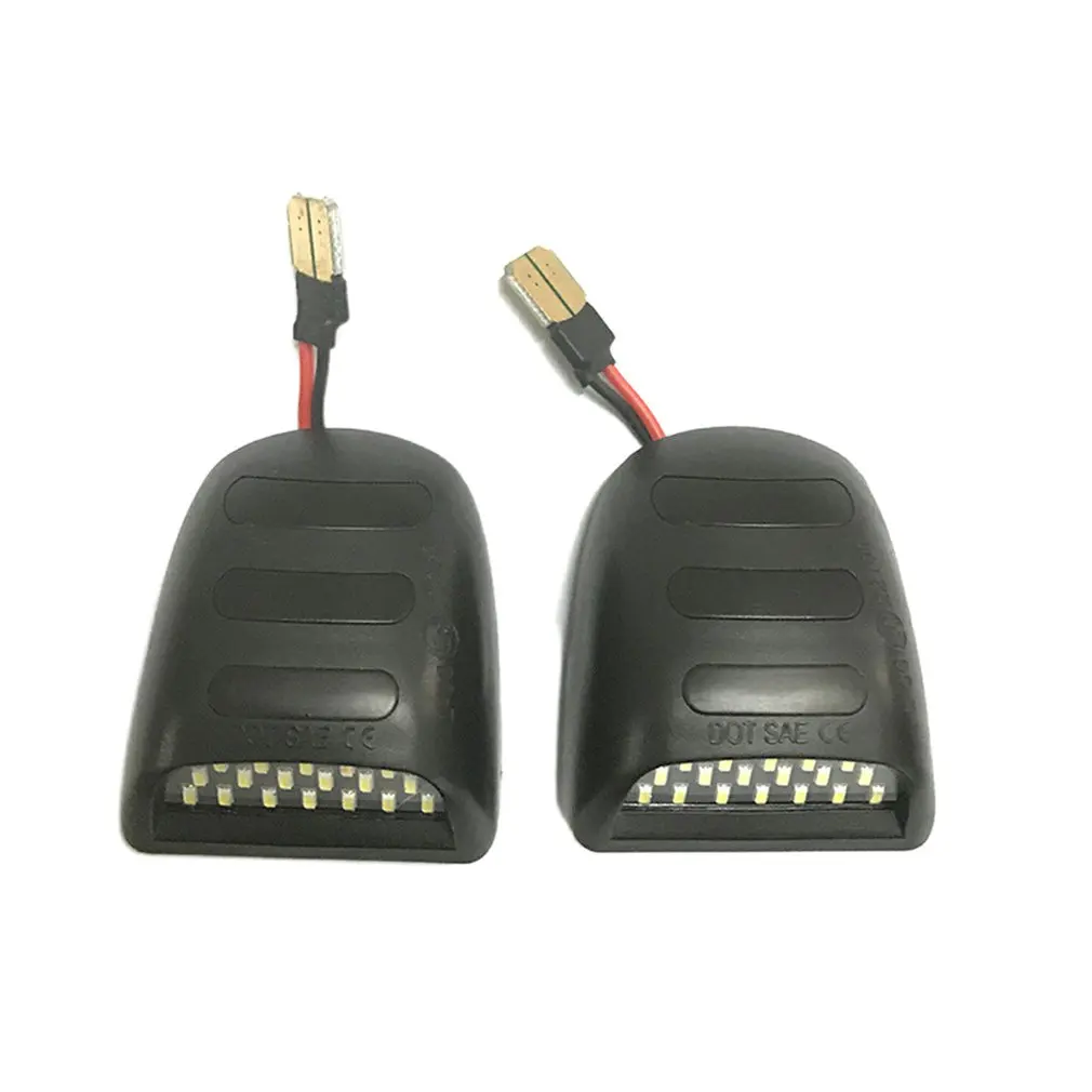 

2pcs/set License Plate Light Lamp Housing Parking Light Car Modification Part For Chevrolet For Pickup Truck Series