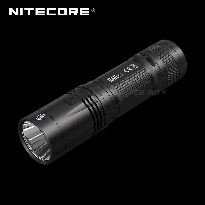 Улучшенный светодиодный Индуктивный беспроводной зарядный фонарик NITECORE R40 V2 1200