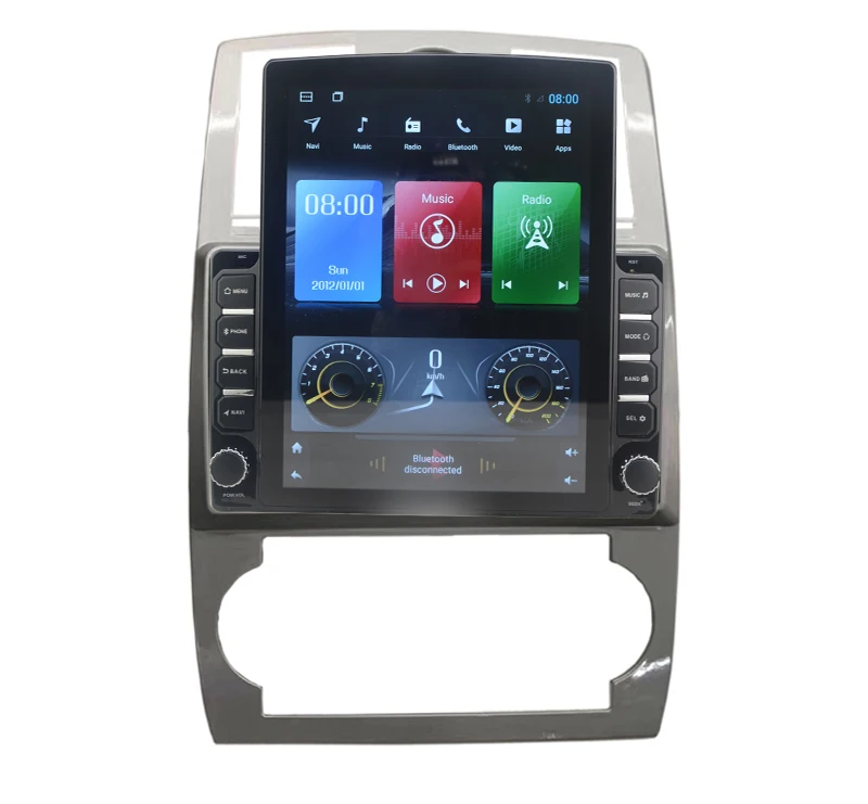 

9.7" Android 10 Car GPS Navigation for Chrysler 300C PT Cruiser Dodge Caliber Charger Dakota Durango Ram Jeep Commander Compass