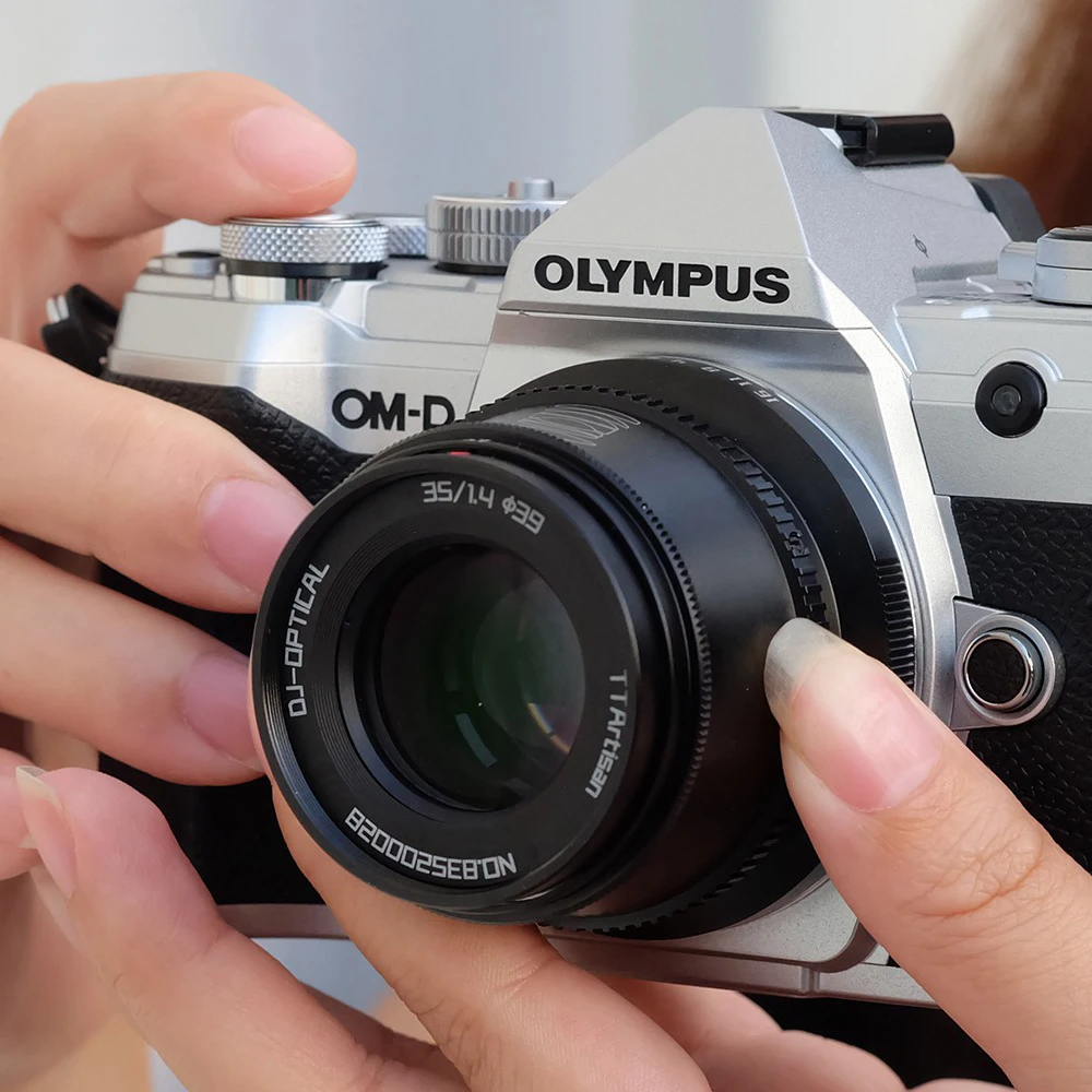 Объектив TTArtisan 35 мм F1.4 APS-C MF для SONY E FUJI X Nikon Z Zfc Canon M объектив камеры Panasonic Olympus M4/3 Leica