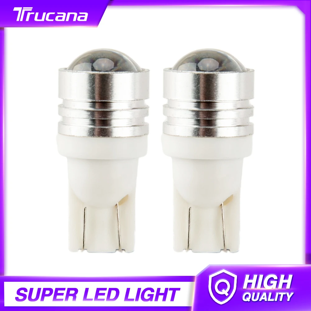 

2 шт., Автомобильные светодиодные лампы T10 Canbus 168 194 12 В