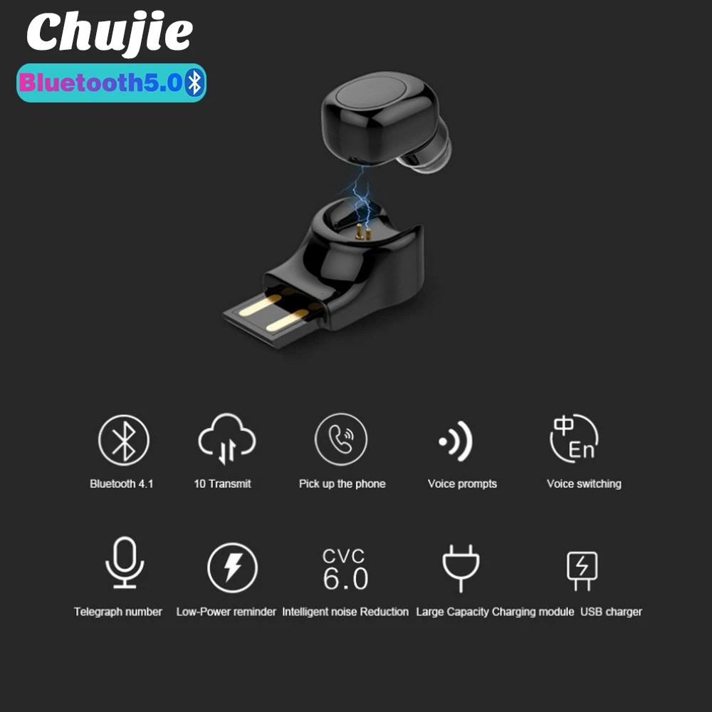 

Bluetooth-наушники X11, TWS, с микрофоном и заушным крючком