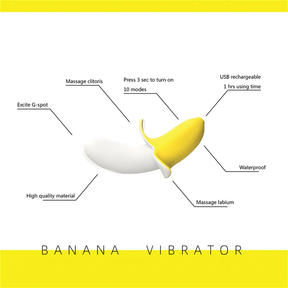 Женский фаллоимитатор банан LIBO реалистичный огромный для стимуляции точки G