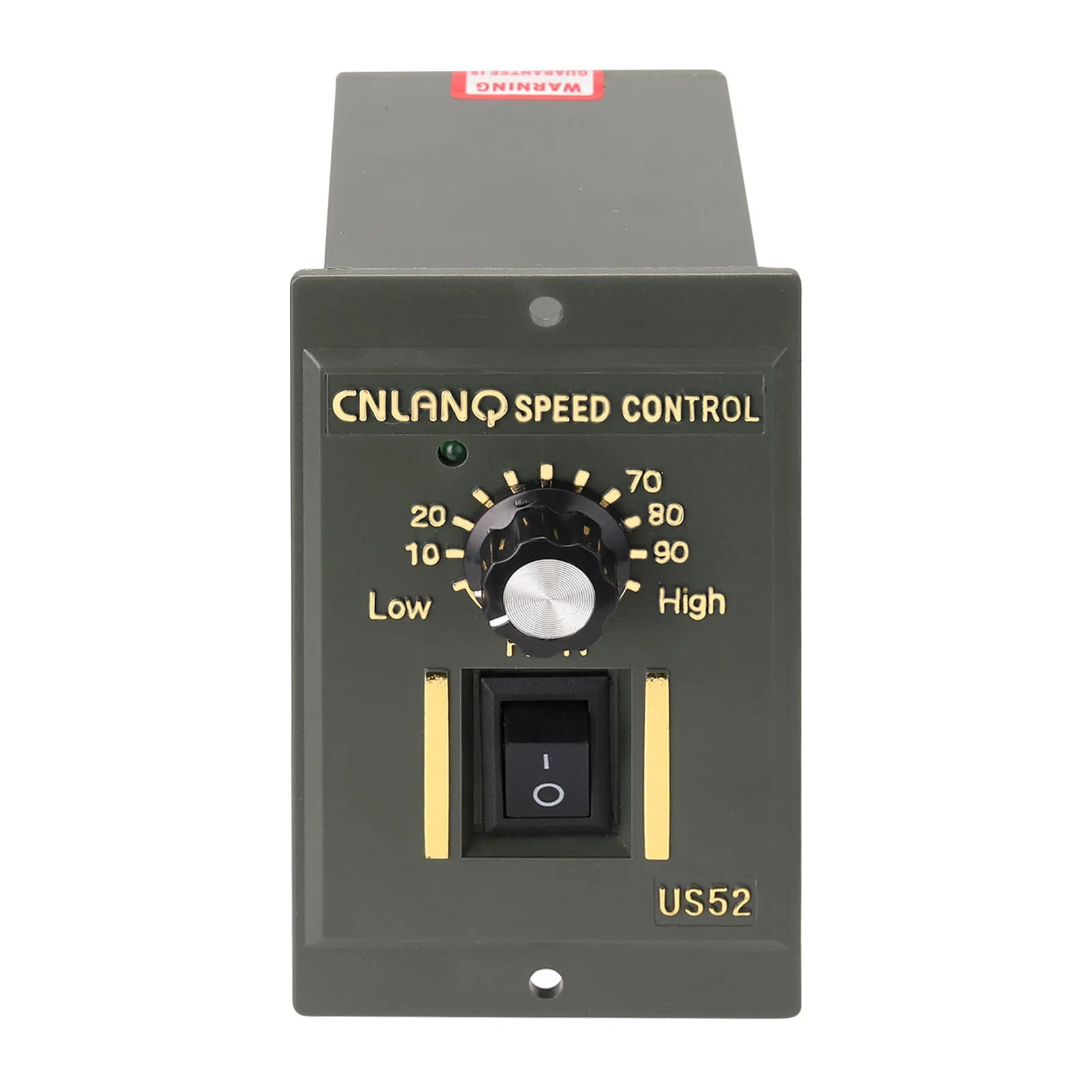 400W AC220V ABS Speed Controller Motor Speeds Pinpoint Regulator Control Device with Indicator Light | Обустройство дома