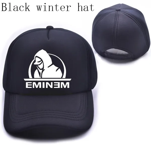 Модные металлические мужские головные уборы с мультипликационным принтом Eminem