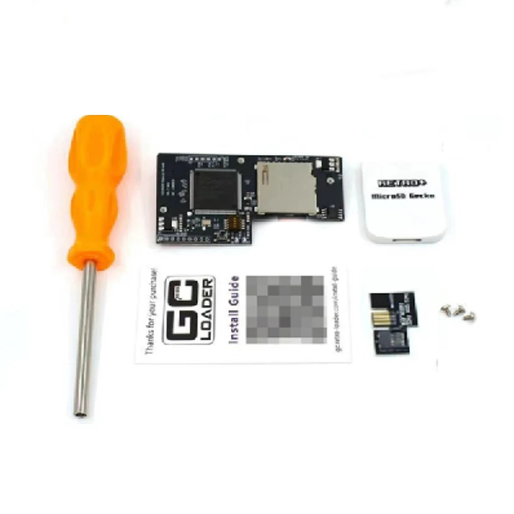 Мини-DVD для GC Loader Lite SD2SP2 адаптер TF кардридер NGC привода GameCube Micro SD | Электроника