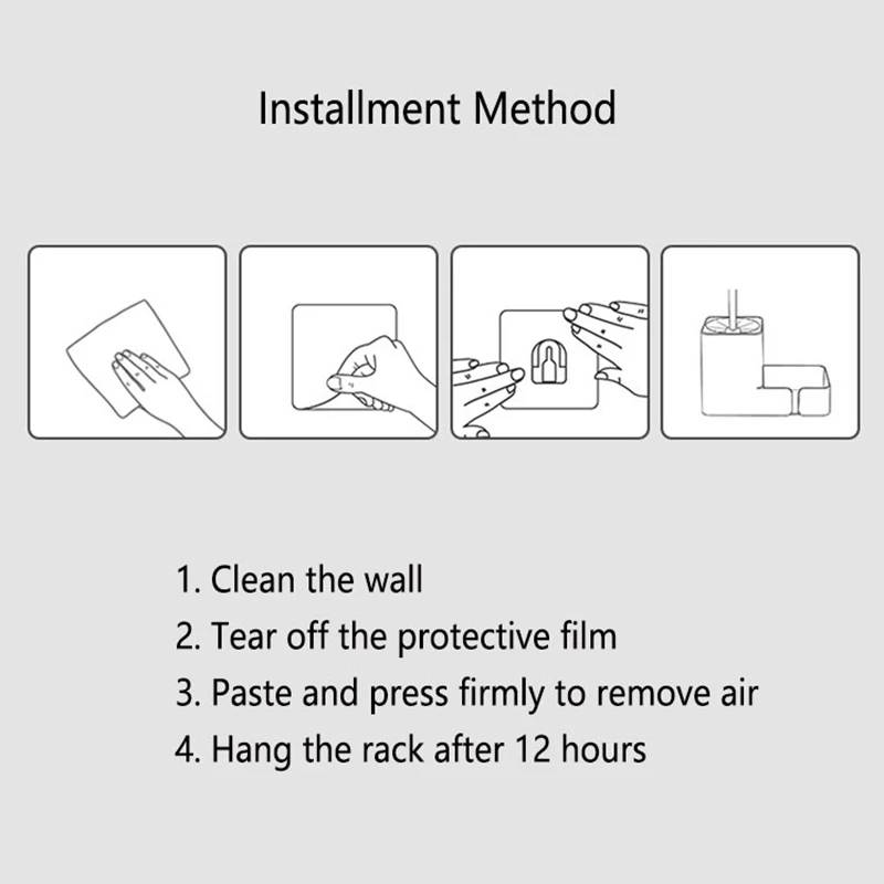 Baffect креативная щетка для унитаза и держатель с полкой настенное крепление
