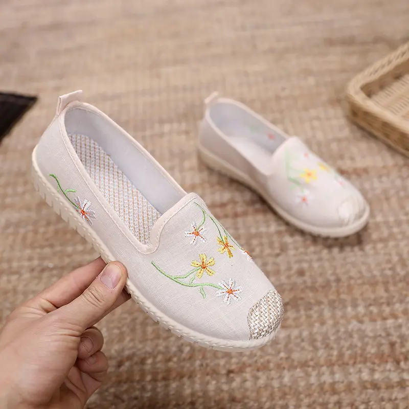 Tenis Feminino Women Flats Shoes Platform Casual Sneakers Ladies Mesh Breathable Slip On Shoe 2021 Summer Fashion Female Walking
