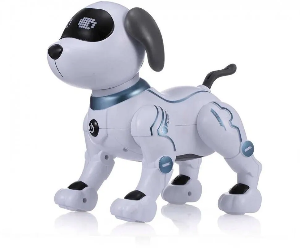 Радиоуправляемая интерактивная собака-робот Smart Robot Dog ZYA-A2875 реагирует на