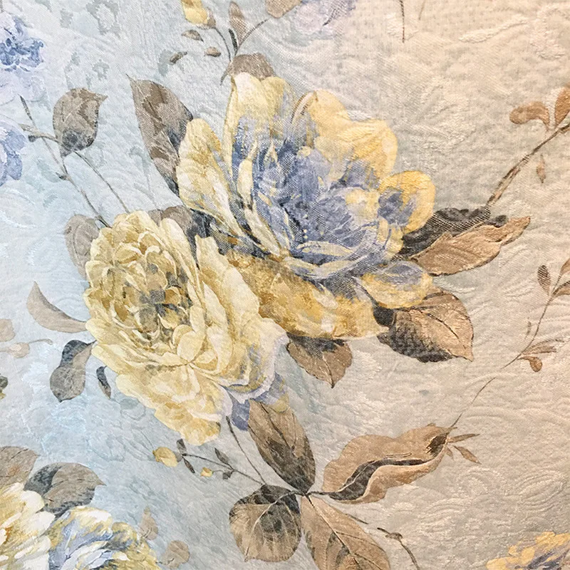 Высококачественные жаккардовые шторы из хлопка и пеньки в европейском стиле для