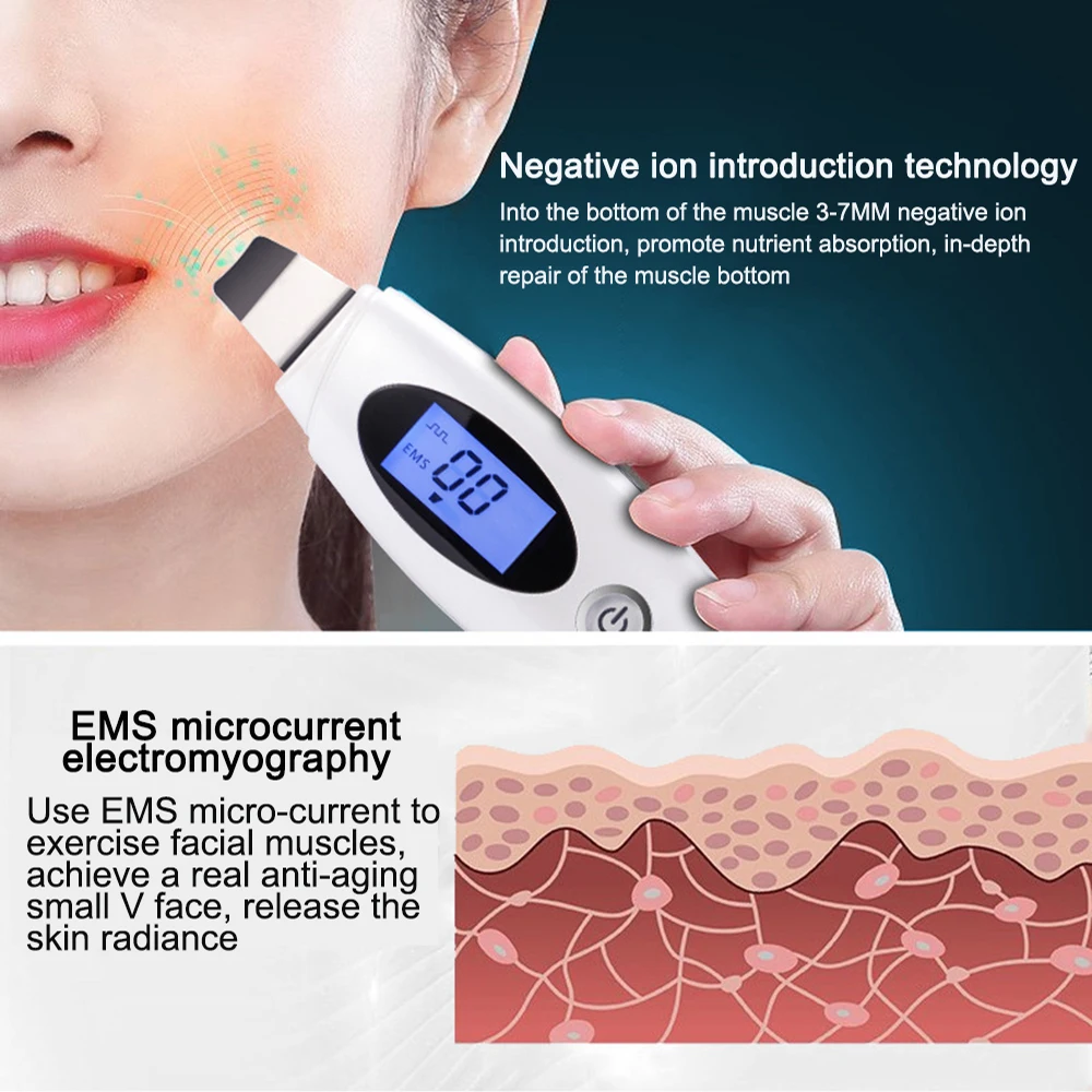 Аппарат для мезотерапии лица электропорация радиочастотный светодиодный