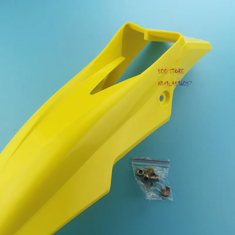 yellow Universal Rear plastic Fender Off Road Enduro Mudguard motorcycle Motocross for yamaha honda suzuki KTM Dirt Bike |