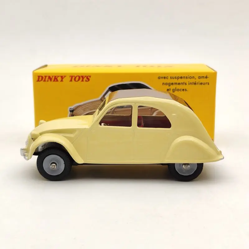 DeAgostini 1:43 Dinky Toys 558 2CV Citroen Modele 61 литые под давлением модели автомобилей|Наземный